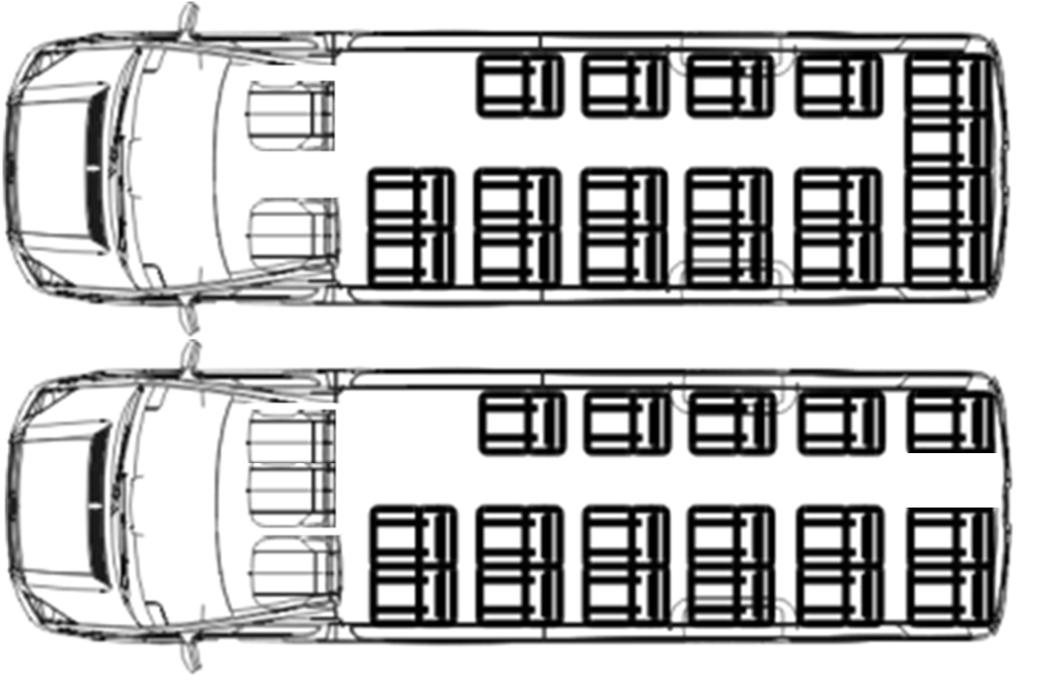 Mercedes benz sprinter схема мест